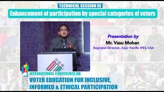 Presentation by : Mr. Vasu, Regional Director, Asia-Pacific, USA