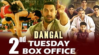 Aamir Khan's DANGAL - 2nd TUESDAY - BOX OFFICE COLLECTION - STRONG HOLD