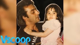 Sanjay Dutt's Daughter Trishala Shares A Cute Throwback Picture OF 90's #Vscoop