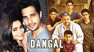 Alia Bhatt & Sidharth Malhotra WATCHES Aamir's DANGAL Together