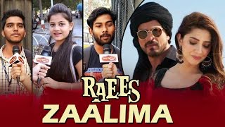 Public GOES CRAZY Over Shahrukh-Mahira's ZAALIMA Song - Raees