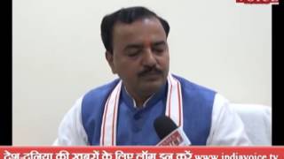 india voice correspondent talk with bjp up State President keshav prasad maurya