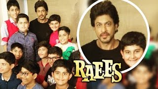 Shahrukh Khan SHOOTS With Kids For RAEES