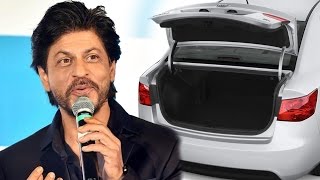OMG! Shahrukh Khan TRAVELS In CAR TRUNK To Hide From Media