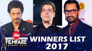 Jio Filmfare Awards 2017 - FULL WINNERS LIST - Best Actor, Best Actress...