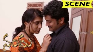 Triveni And Vinod Romantic Love Scene - Nandu Movie Scenes
