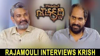 Rajamouli Interviews Krish About Gautamiputra Satakarni || BhavaniHD Movies