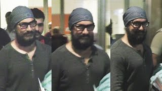 Aamir Khan SPOTTED At Mumbai International Airport