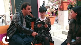 JLF's Youngest Writer, Zuni Chopra, reads out the favorite passage of her novel #JLF