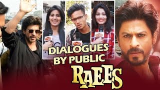 CROWD Goes Crazy To See Shahrukh At Railway Station, Raees Dialogues GRIPS The Nation