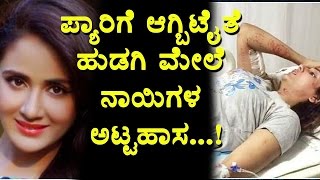 Kannada actor Parul Yadav savaged by stray dogs hospitalized with injuries Top Kannada TV