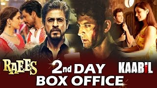 RAAES Vs KAABIL - 2nd DAY BOX OFFICE - HUGE GROWTH
