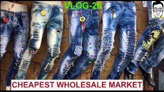 TANK ROAD[150rs-jeans,shirts] WHOLESALE MARKET-BOYS/GIRLS |part-1| DELHI