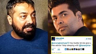 KaranJohar slams twitter troll asking Anurag Kashyap to "stop sleeping" with him - Bollywood Bhijan