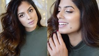 Everyday Office/College Makeup Tutorial for Indian Skin using ONLY 7 PRODUCTS!