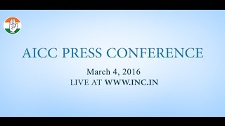 AICC Press Conference on 04 March 2016
