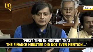 Tharoor Accuses Modi Govt