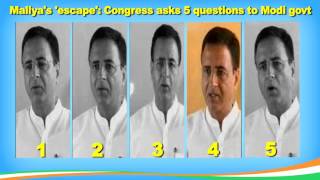 Mallya's 'escape': Congress asks 5 questions to Modi govt