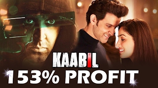 Hrithik's KAABIL Makes 153% PROFIT At The BOX OFFICE