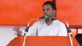 Congress VP Rahul Gandhi addresses public rally at Sonai, Assam Election, 2016