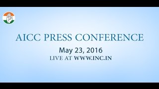 Live : AICC Press Conference I 23 May 2016