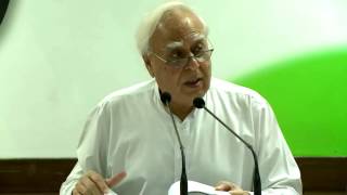 AICC Press Conference addressed by Kapil Sibal I24 August 2016