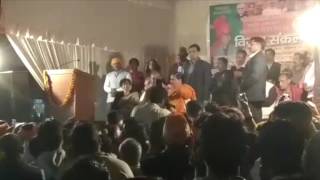 UP polls: Uma Bharti addresses a rally in Lucknow
