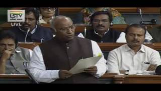 125 people died; PM Modi should've at least apologised: Mallikarjun Kharge in LS on demonetisation