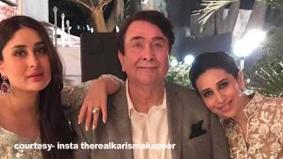 Big B, Rekha, Kareena at Randhir Kapoor’s 70th birthday Bash
