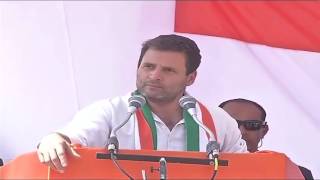 Congress VP Rahul Gandhi addresses Public Rally in Banda, Uttar Pradesh