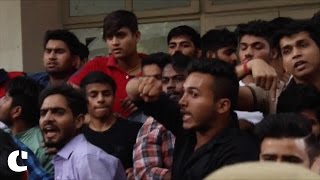 ABVP on rampage in Ramjas college, pelts stones at seminar featuring Umar Khalid