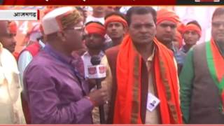 india voice correspondent talk with bjp candidate vinod rai