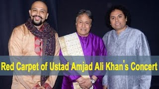 Red Carpet of Ustad Amjad Ali Khan's Concert - Latest Bollywood News - Bollywood Bhijan