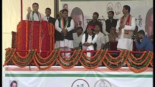 Congress VP Rahul Gandhi addresses Public Rally in Gorakhpur, Uttar Pradesh, Feb 27, 2017
