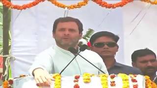 Congress VP Rahul Gandhi addresses Public Rally in Jaunpur, Uttar Pradesh, March 6, 2017