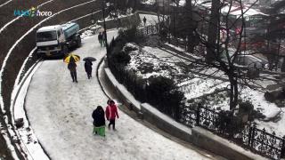 Fresh snowfall in Kashmir, Himachal