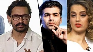 Aamir Khan SUPPORTS Kangana Ranaut Against Karan Johar - Nepotism Comment