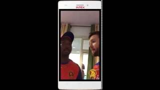 Gujarat Lions | Intex Selfie Chat | Andrew Tye interviews Dwayne Smith