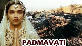 Deepika-Ranveer's PADMAVATI Set BURNT In Kolhapur - SHOCKING