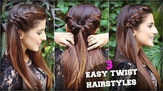 1 Min Everyday Cute Easy Hairstyles For School College