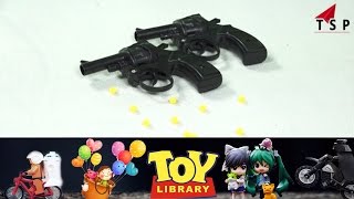 Toy Gun - Bull dog revolver| Rubber bullets - Kids Toy World