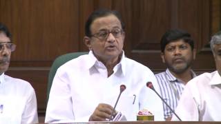 AICC Press Briefing By P. Chidambaram in Parliament House, April 11, 2017