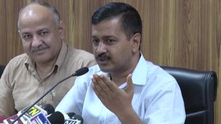 Don't waste votes on Congress, says Kejriwal