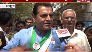 india voice correspondent talk with congress candidate anand kumar