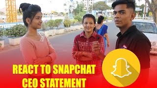 Indians REPLY To Snapchat CEO Calling India A Poor Country- Virar2Churchgate