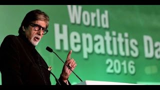 Amitabh Bachchan Who Good will Ambassador for Hepatitis in South -East Asia Region