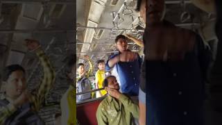 Hilarious fight in mumbai local train.