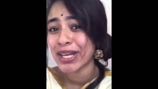 Beautiful Girl Singing Malayalam Song