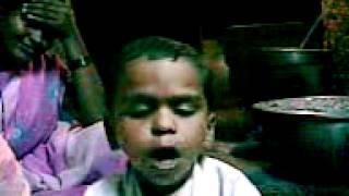 6 year old boy sing marathi bhajan