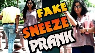 April fool Sneeze prank on girls gone wrong ft  Madnesspranks 2017